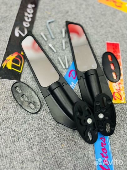 Зеркала универсальные узкие для honda suzuki yamah