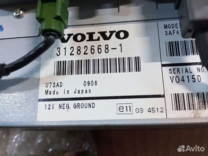 Информационный дисплей Volvo XC60