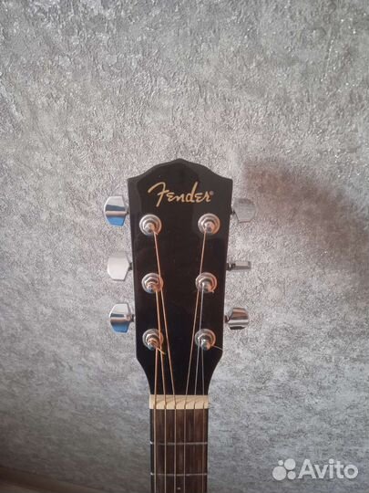 Акустическая гитара fender cd 60 bk