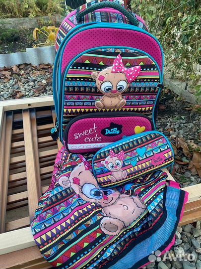 Рюкзак, пинал, сумка для сменной обуви