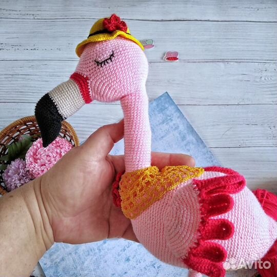 Мягкая игрушка Фламинго