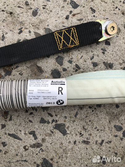 Airbag боковая шторка правая BMW 3-series E46
