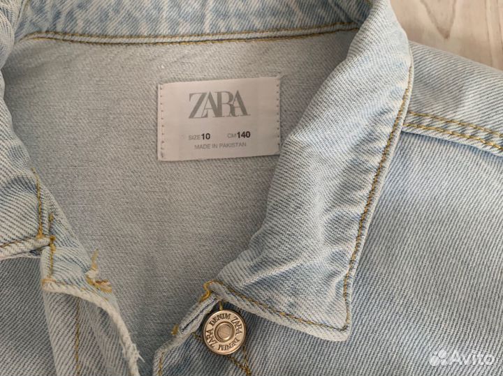 Джинсовая курта Zara 140