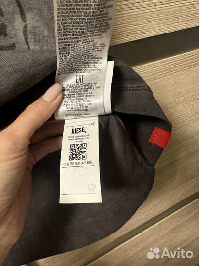 Футболка мужская новая Diesel