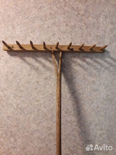 Грабли деревянные