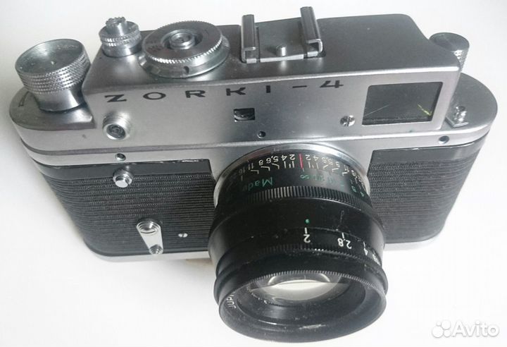 Пленочный фото Зоркий 4 объектив Юпитер