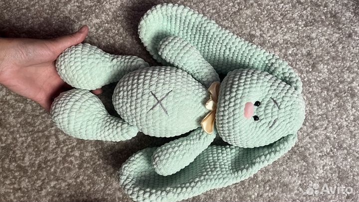 Игрушки из плюшевой пряжи