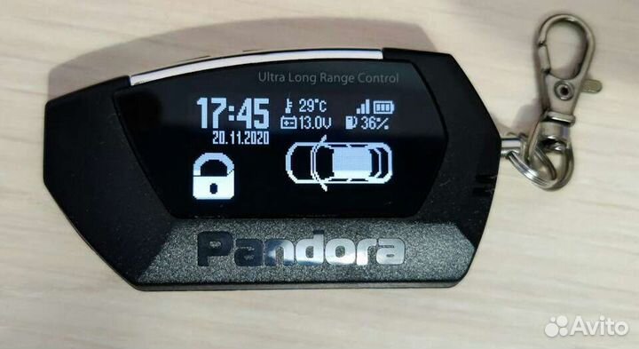 Дисплей для брелка Pandora DX-91 (D-022 и тд)
