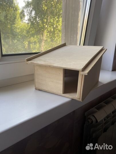 Домик деревянный для животного