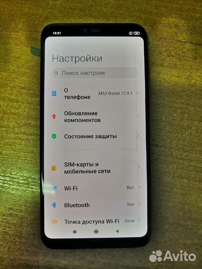 Дисплей на MI 8 pro