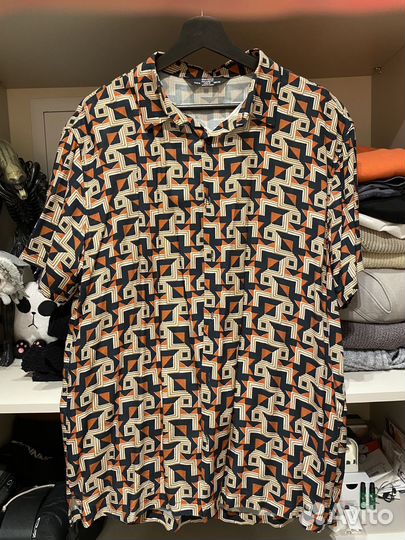 Рубашка с коротким рукавом Bershka