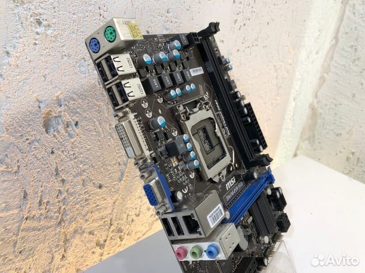 Материнская плата MSI H61M-P20 (G3) LGA 1155