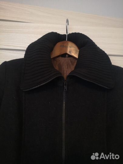 Пальто винтажное шерстяное