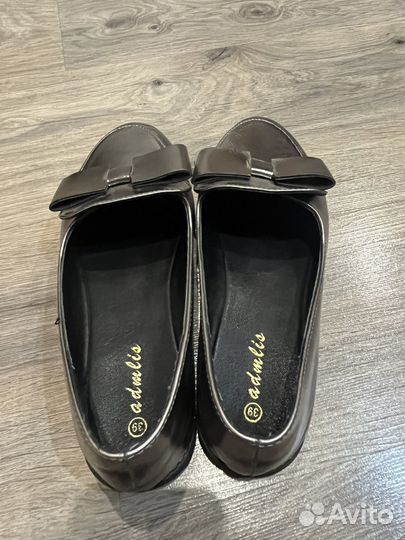 Туфли женские лоферы 39 размер