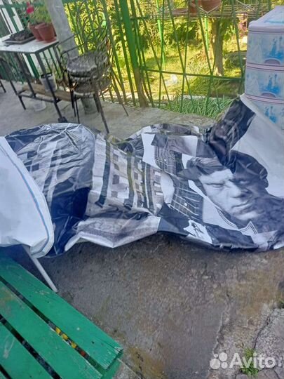 Банер с Высоцким