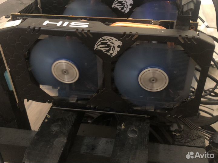 Видеокарта HIS rx470 8gb