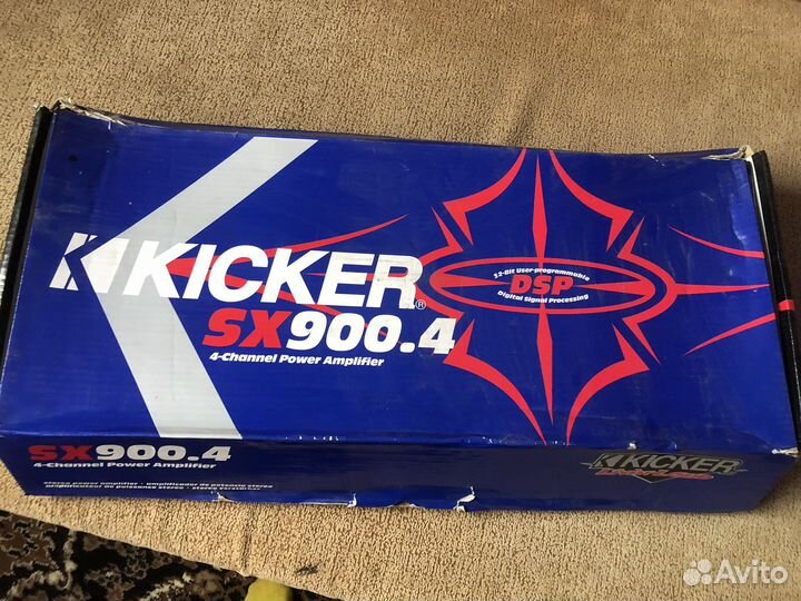 Усилители kicker sx