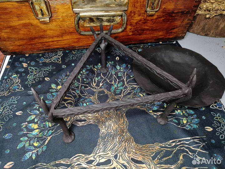 Подсвечник кованый