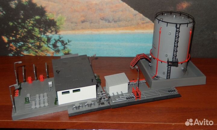 Здания жд макета 1/87