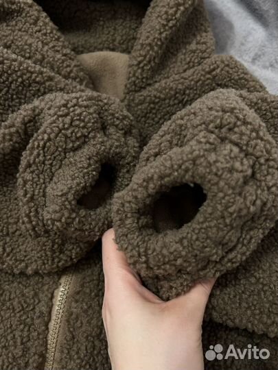 Куртка шубка тедди 92 98 100