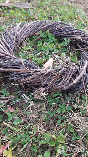 Основа для венка из березовых веток (венок) d- 40