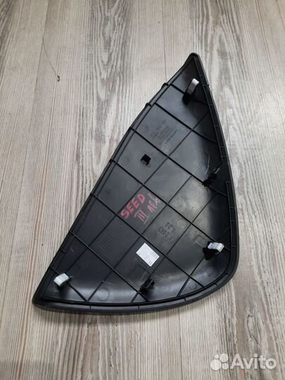Накладка панели на торпеду Kia ceed 2 JD Лев