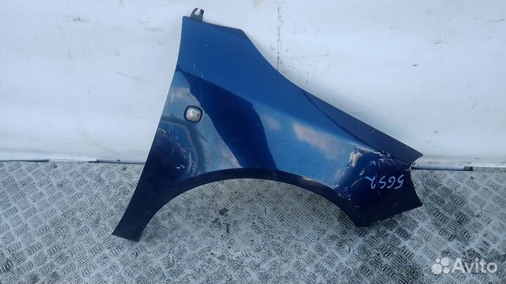 Крыло переднее правое skoda fabia 2 2007