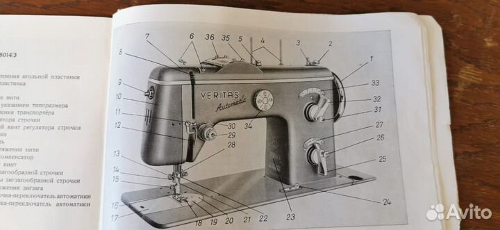 Швейная машина Veritas