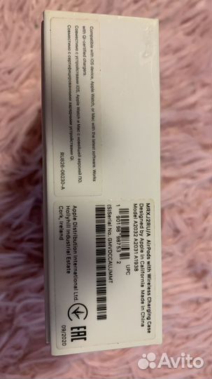 Беспроводные наушники apple airpods 3