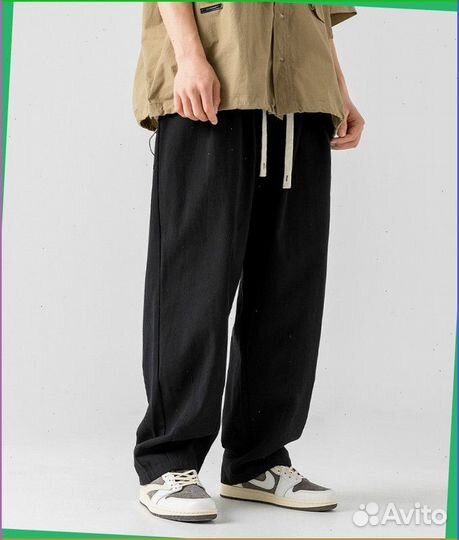 Спортивные широкие штаны карго (s - xxl)