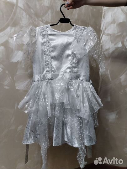 Платье детское новогоднее