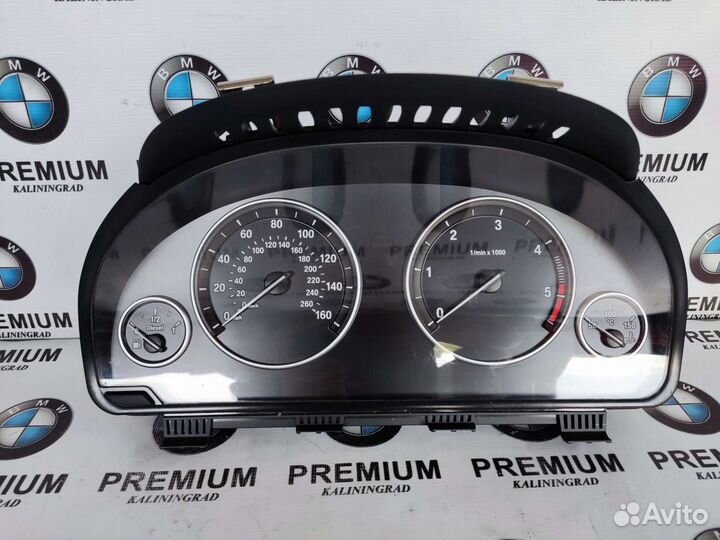 Приборная панель на BMW 5 F10