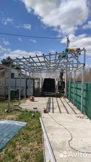 Заборы из профнастила