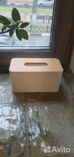 Бокс для салфеток новый бамбук