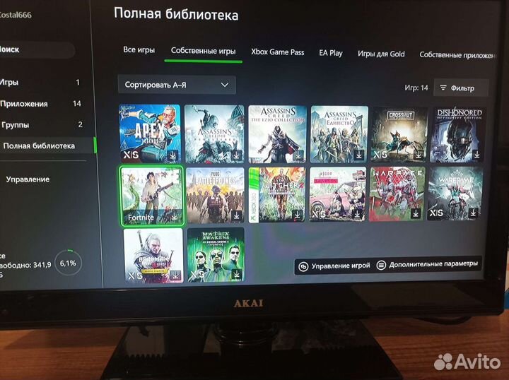 Xbox series s + игры