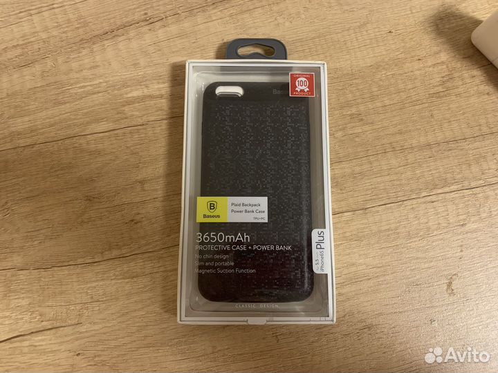 Baseus чехол-аккумулятор для iPhone 6 plus