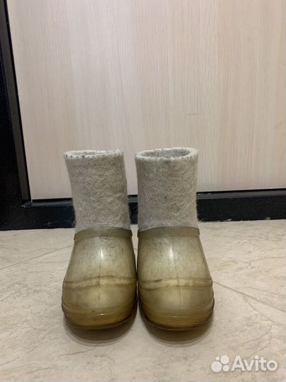 Валенки с галошами 25