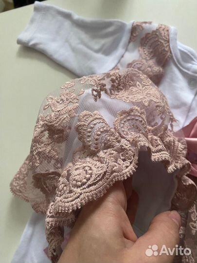 Комплект на выписку для девочки