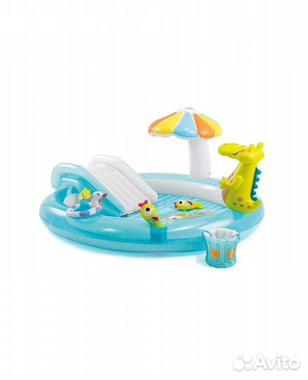 Бассейн детский intex игровой центр Аллигатор