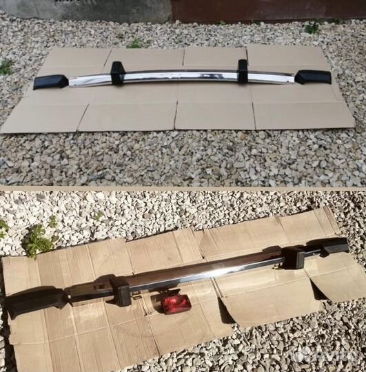 Комплект новых бамперов в сборе ваз 2106 хром