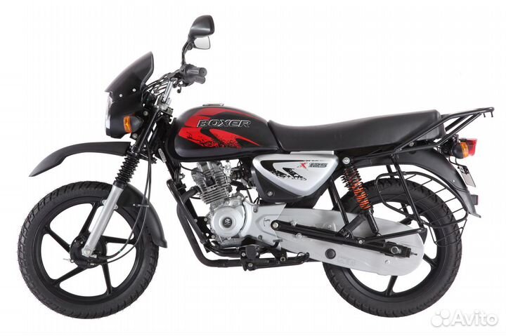 Обновленный мотоцикл Bajaj Boxer BM 125X