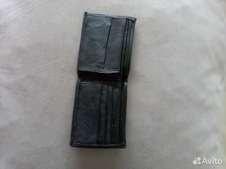Кошелек мужской кожаный