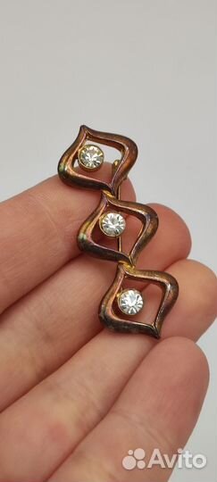 Брошь винтажная 1960-1980-е гг. №28 217 Размер и с