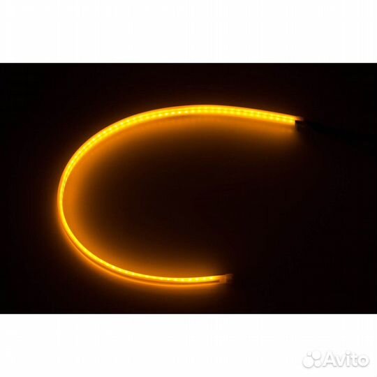 Дхо Optima neon running White+Yellow, 60см, 12V