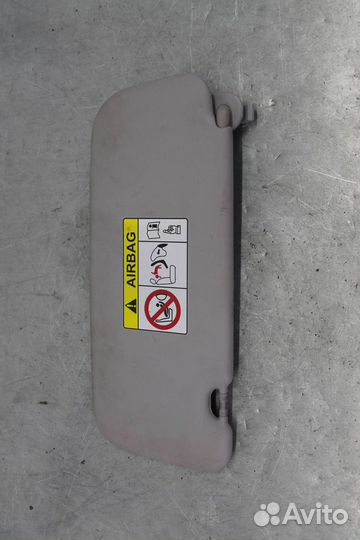 Козырек солнцезащитный правый Hyundai-KIA solaris