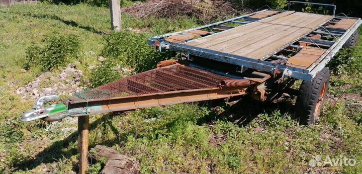 Телега, платформа-прицеп для перевозки пчел