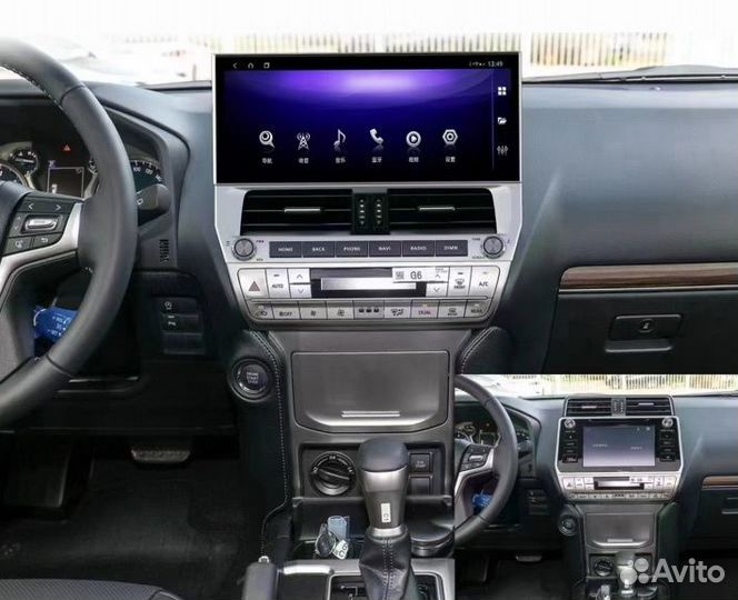 Штатная магнитола для Toyota Prado 150 (2017+) на