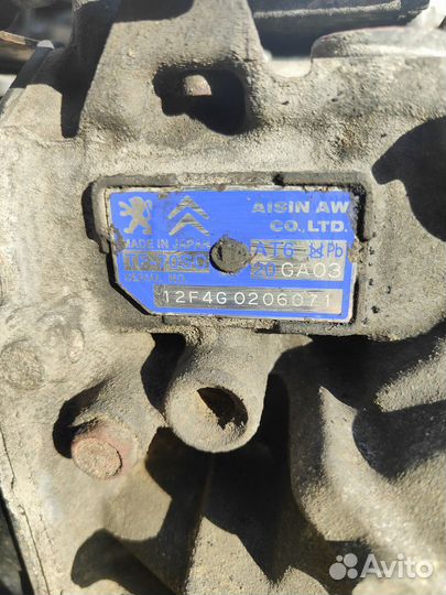 Peugeot 3008 коробка передач АКПП