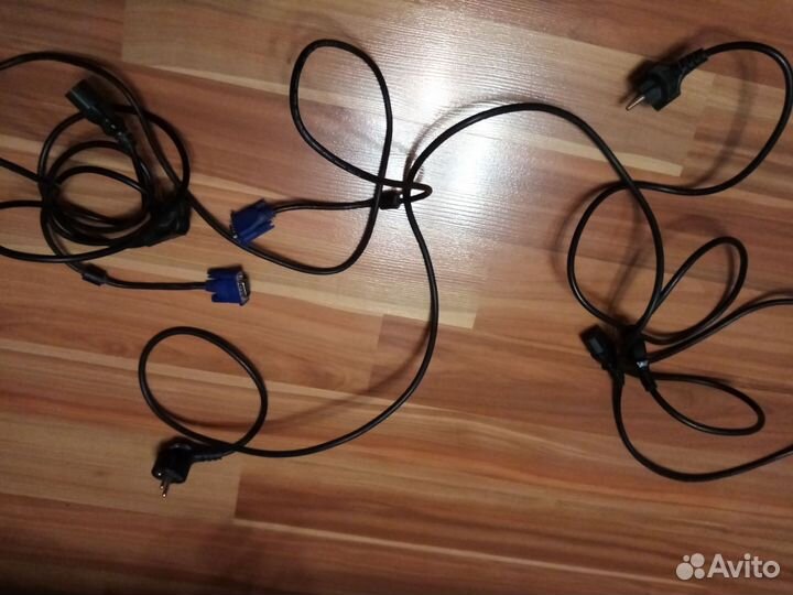 Шнуры для принтера и для компьютера ноутбука