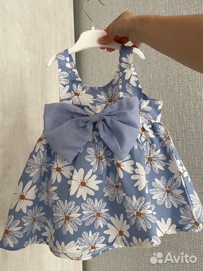 Платье для девочки 92